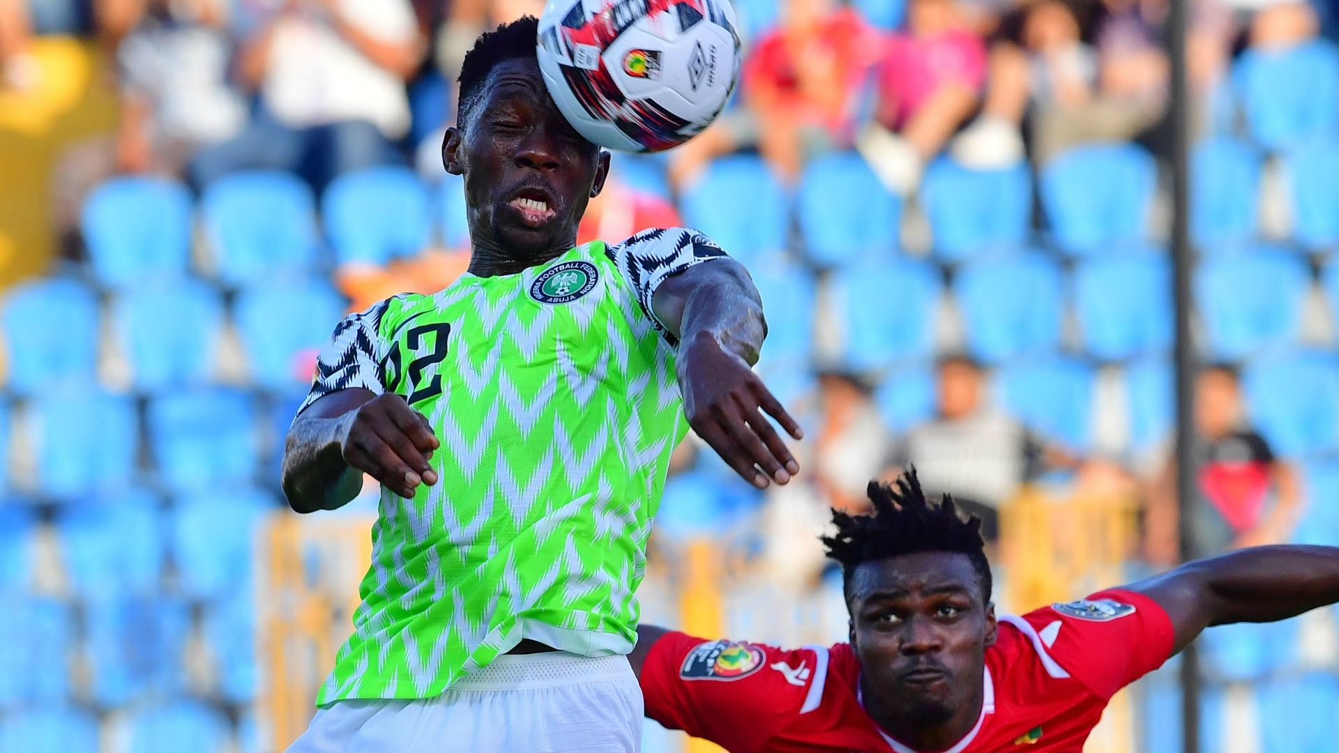 Kenneth Omeruo - Nigeria vs. Guinea