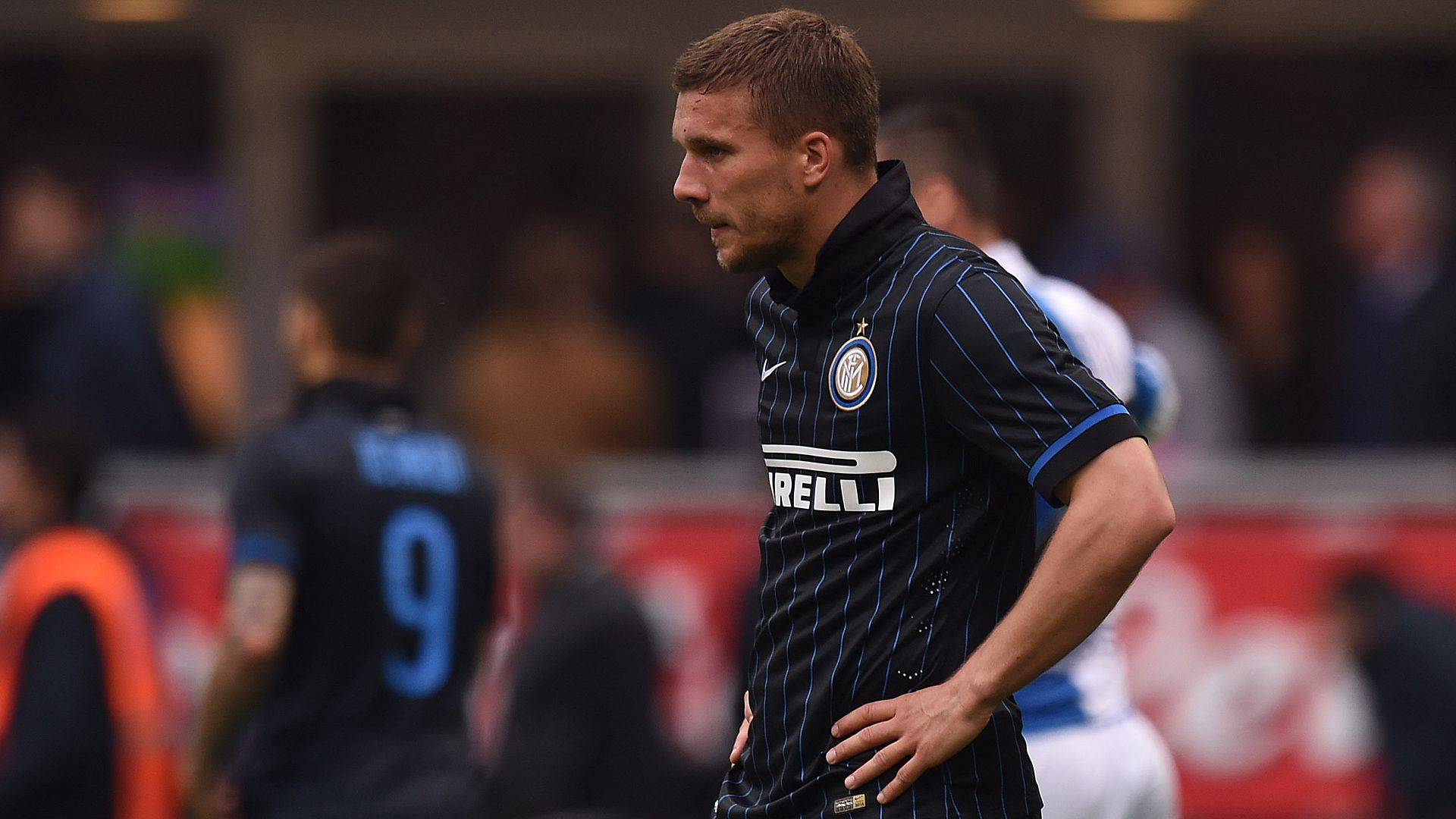 Lukas Podolski Inter Mailand Chievo Verona Serie A 05032015