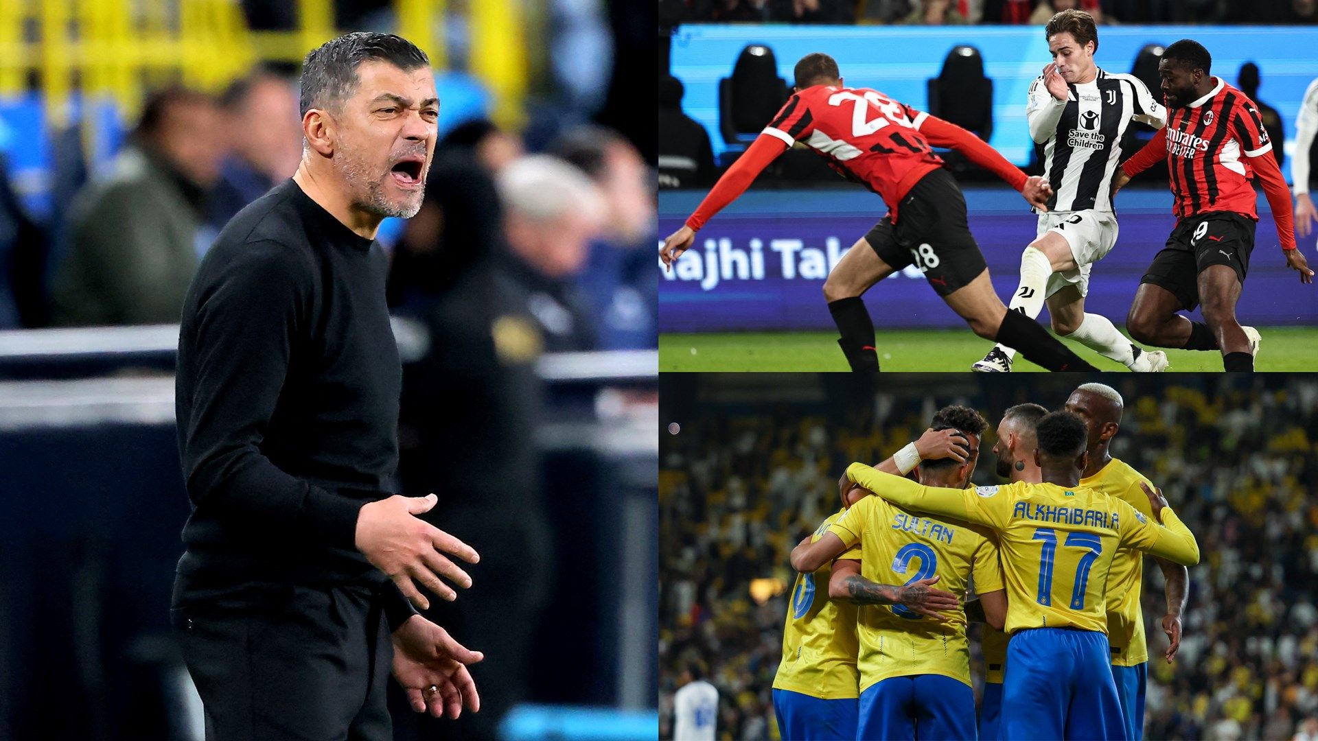 Sergio Conceicao - Al Nassr - Milan vs Juventus