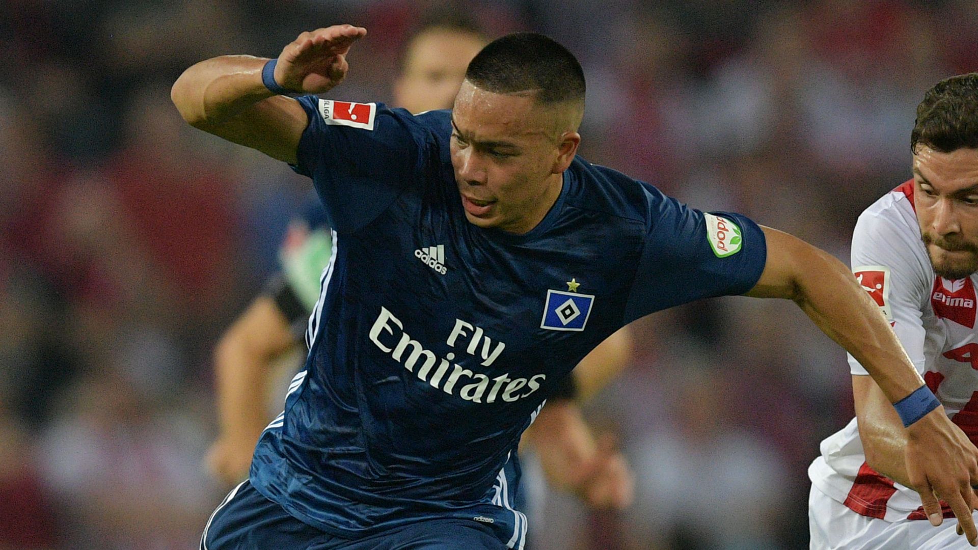 Bobby Wood Bundesliga Hamburg 082517
