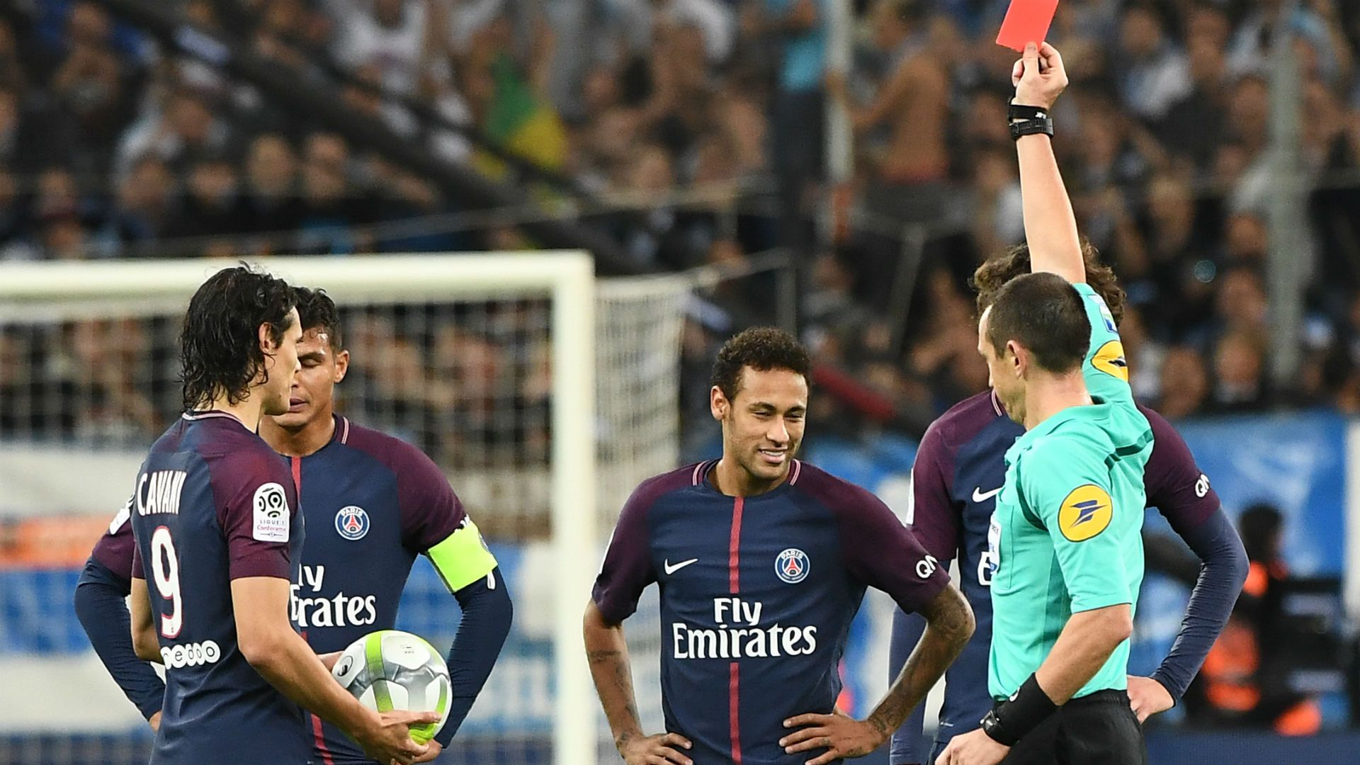 Neymar Marseille PSG Ligue 1 22102017