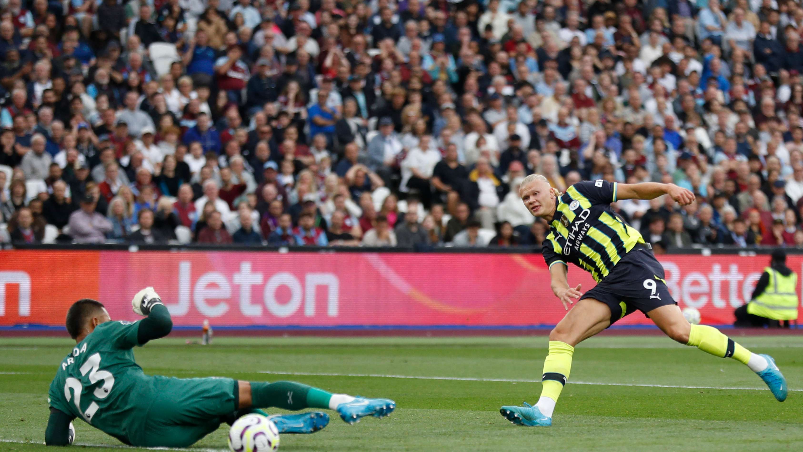 Let him do what he wants' - Erling Haaland's stunning display against West Ham was 'unbelievable' for more than just his hat-trick, says Pep Guardiola | Goal.com UK