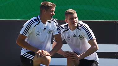 Sven Bender Lars Bender Germany Deutschland Training 2012