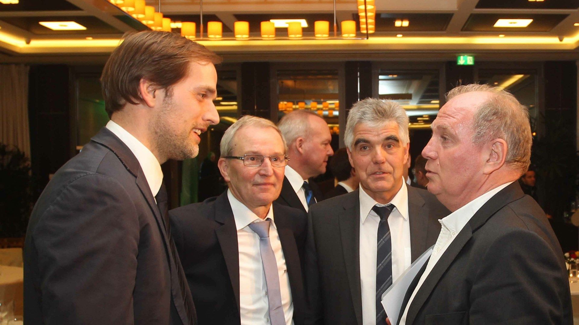 ONLY GERMANY Thomas Tuchel Uli Hoeness 2011