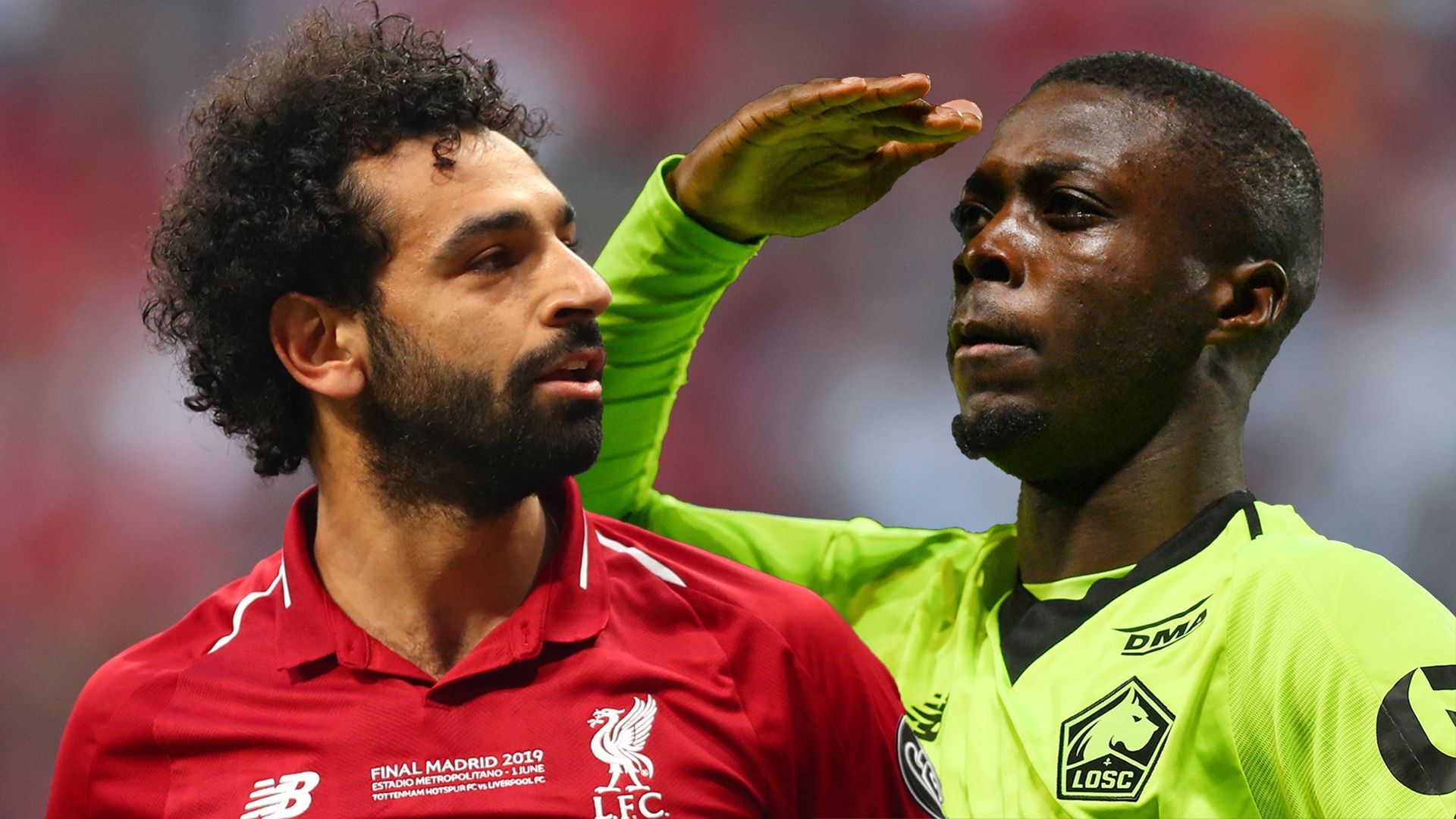 Mohamed Salah Nicolas Pepe Liverpool Juventus