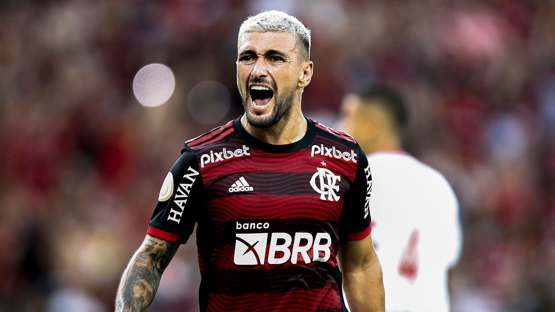 Arrascaeta, Flamengo x São Paulo, Brasileirão, 17042022