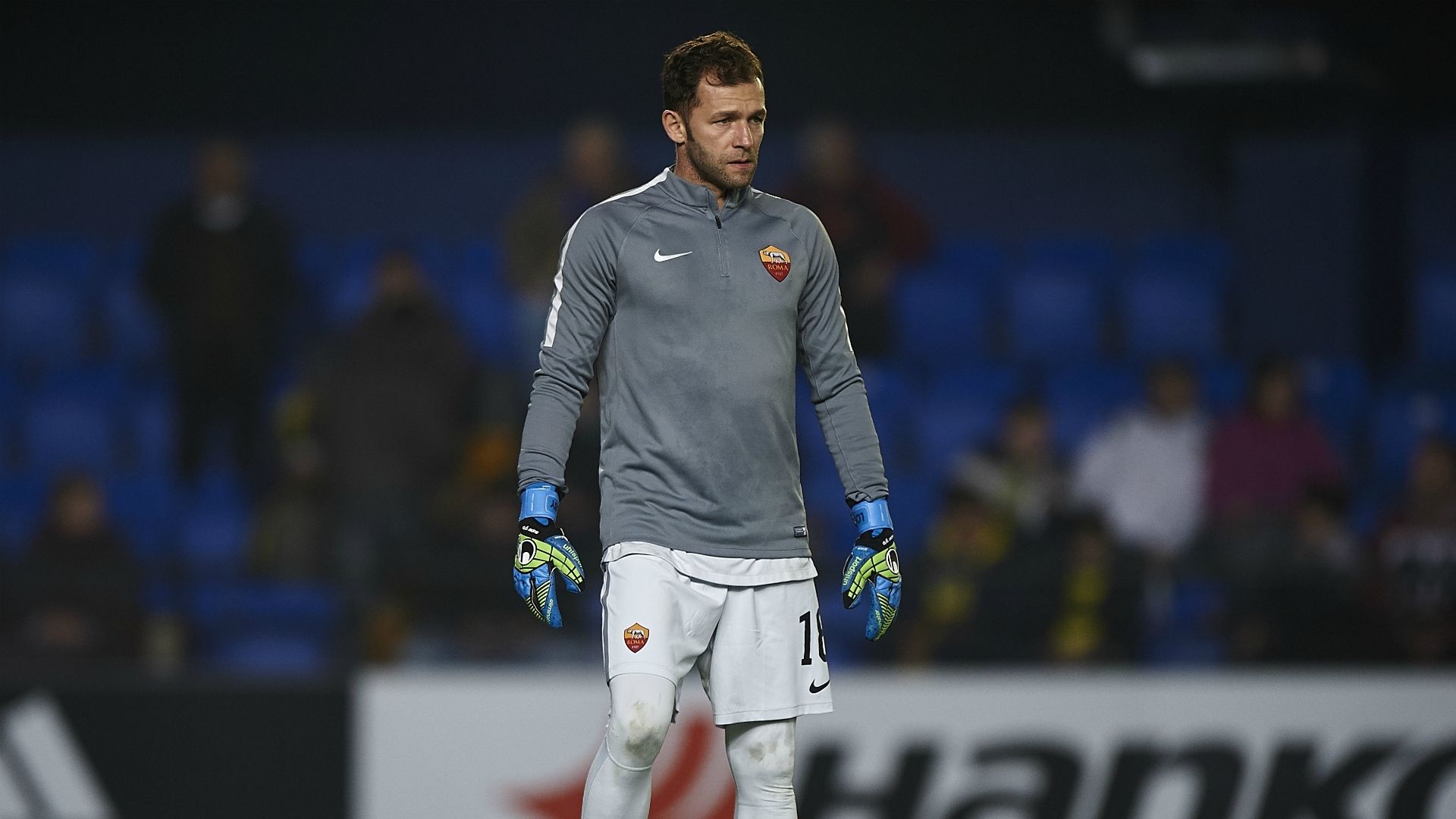 Bogdan Lobont Villarreal Roma UEFA Europa League 02162017