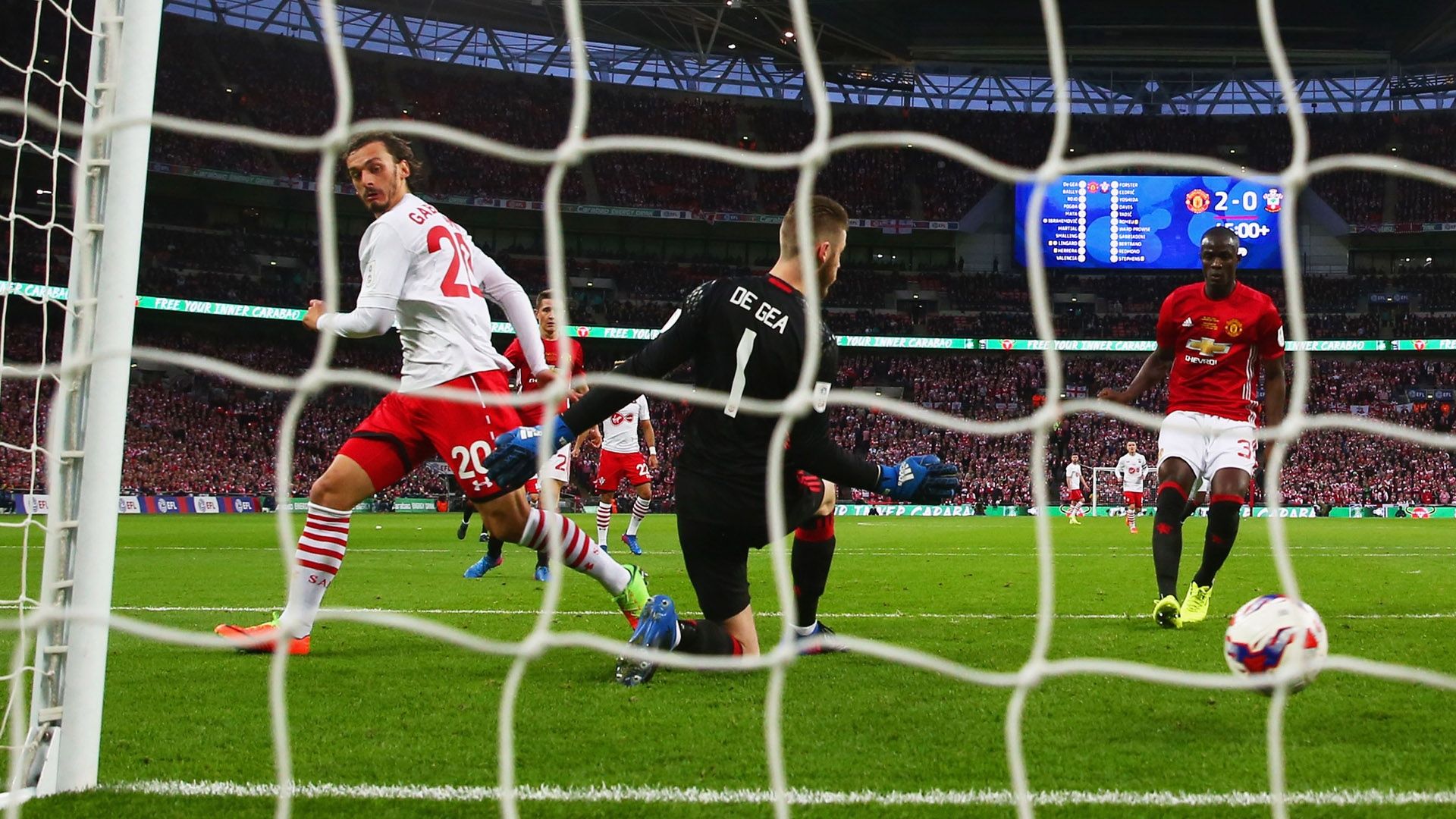 Manolo Gabbiadini Southampton League Cup