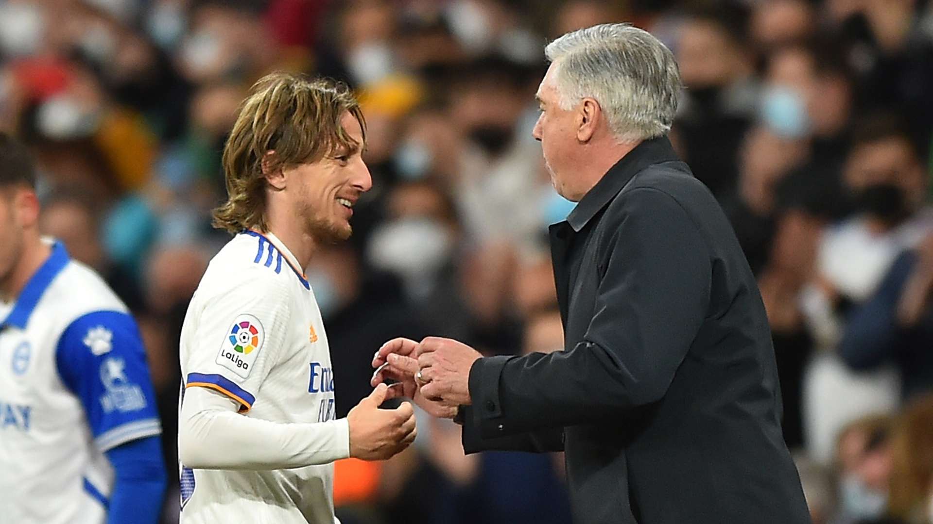 Luka Modric Carlo Ancelotti Real Madrid