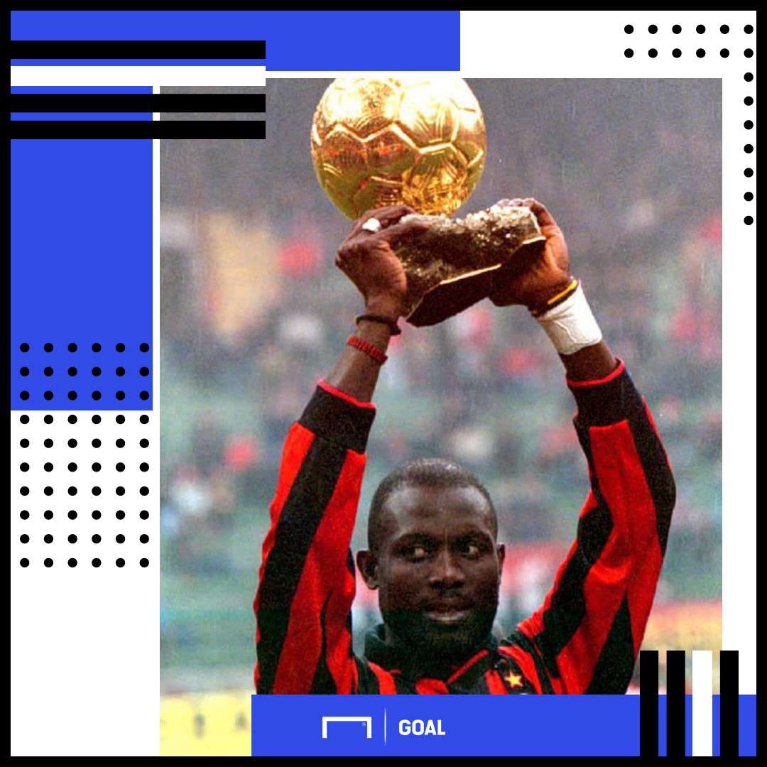 George Weah Ballon d'Or PS