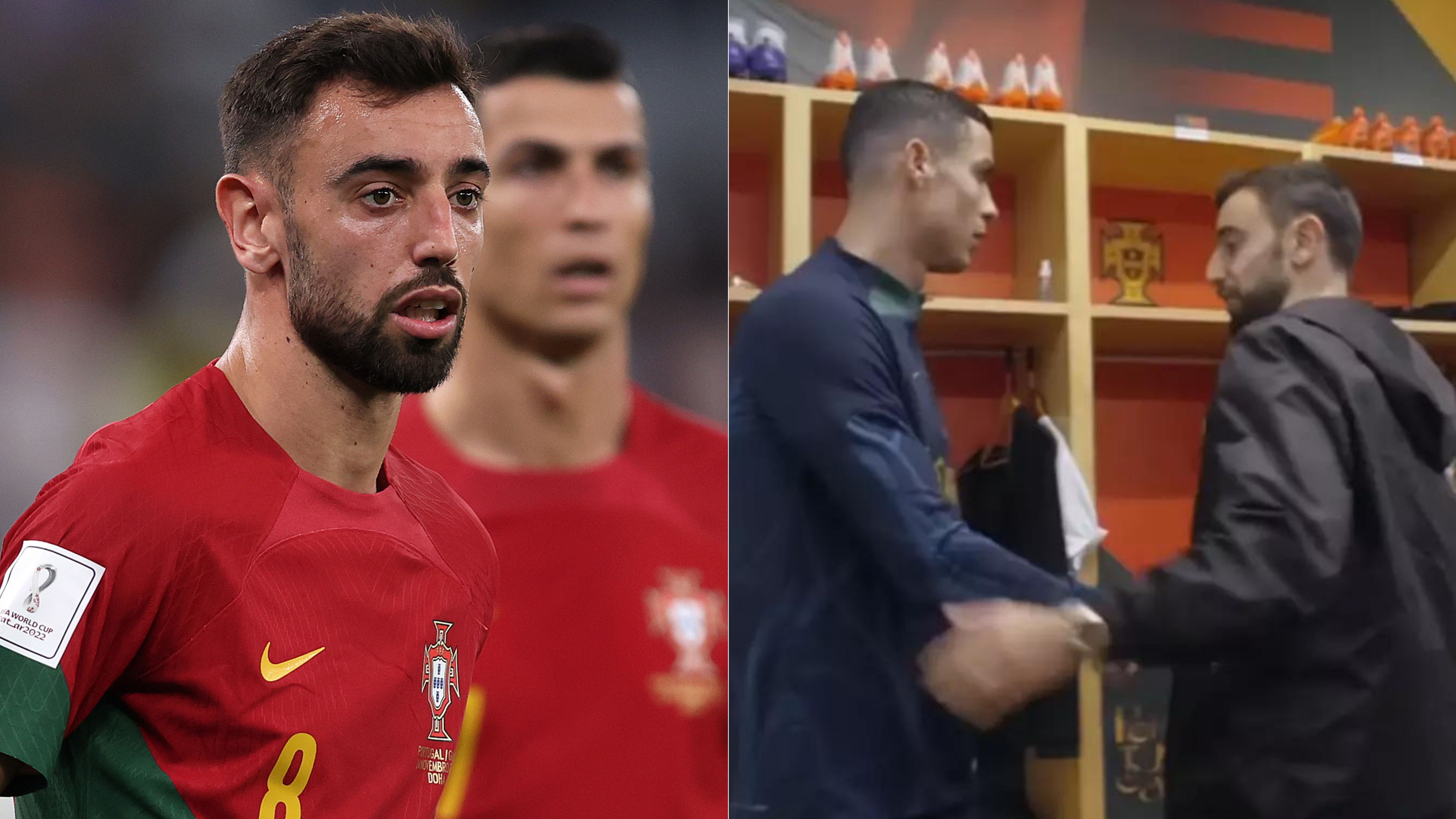 Bruno Fernandes Cristiano Ronaldo