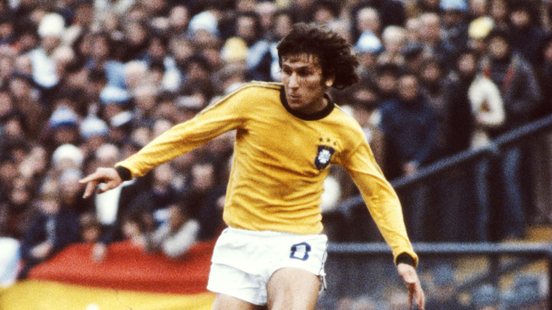 Zico Coupe du monde 1978 Brésil Espagne