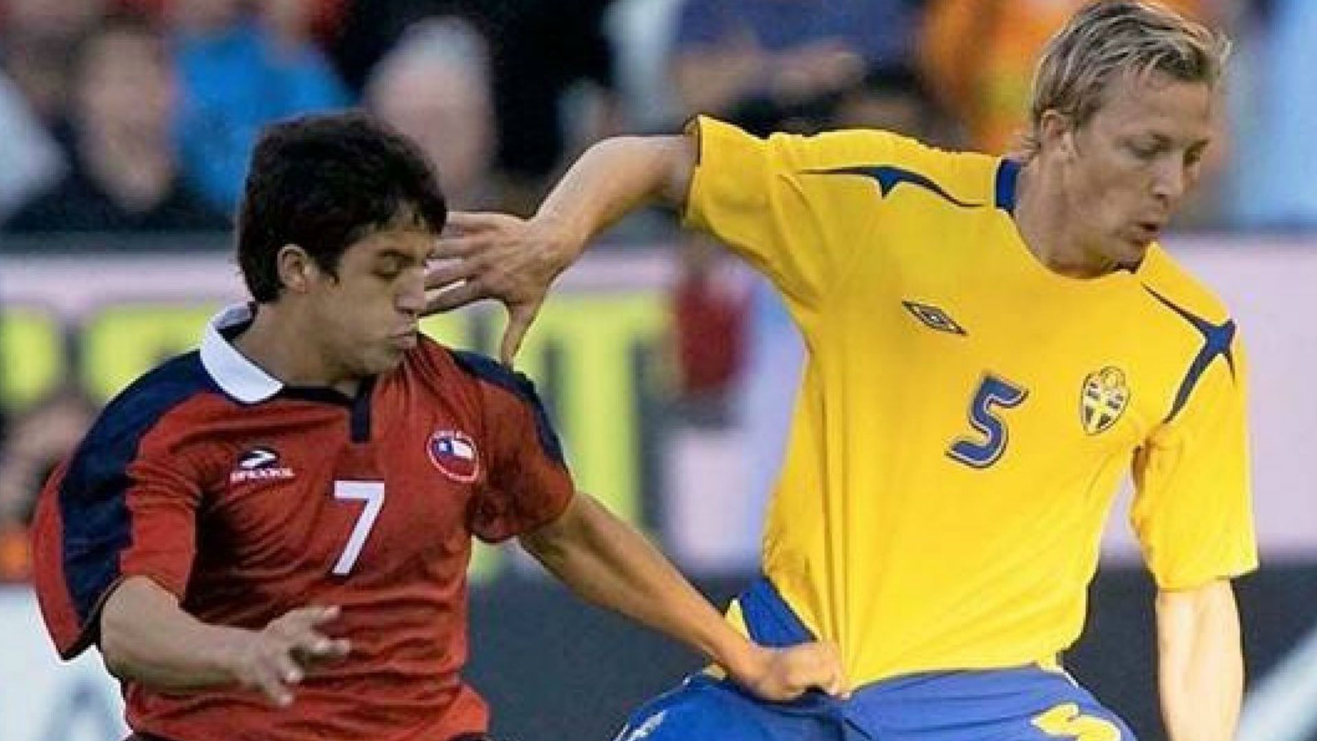 Alexis Sánchez. Suecia Chile 02062006