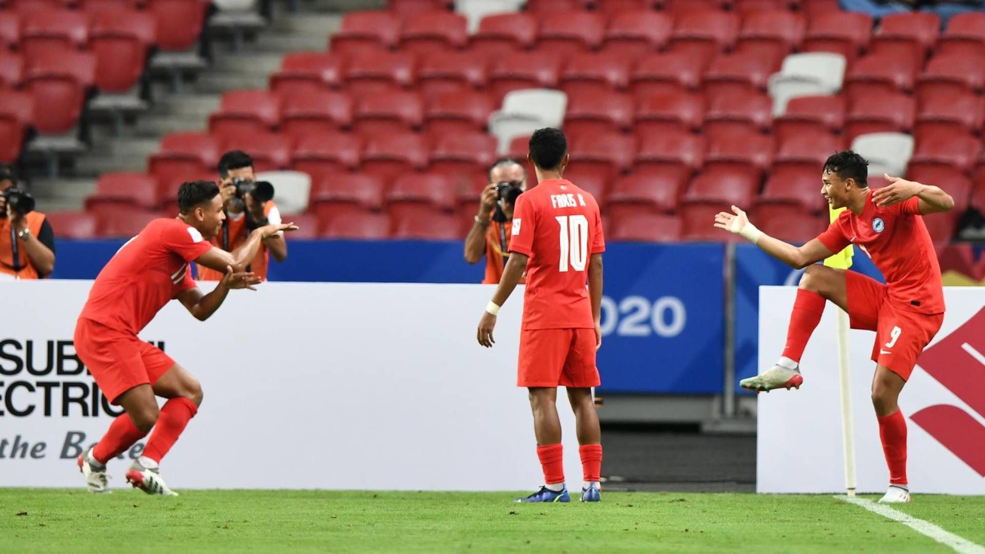 Selebrasi Singapura - Ikhsan Fandi 