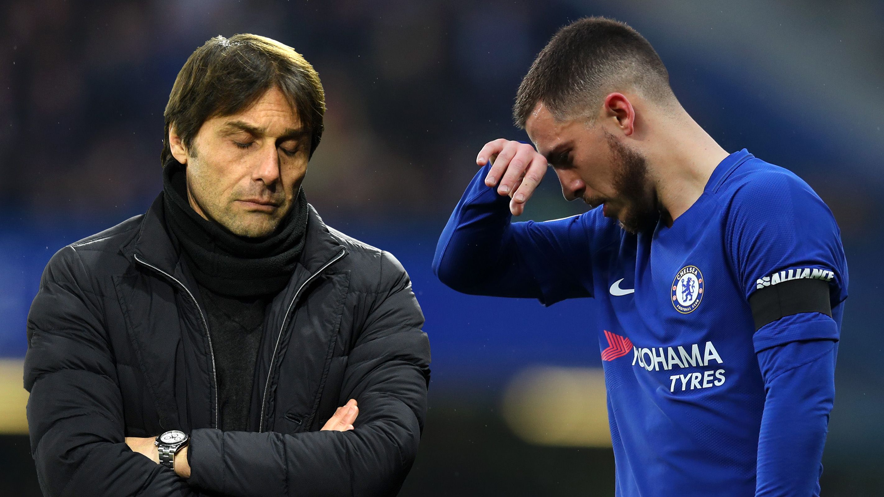 Antonio Conte Eden Hazard