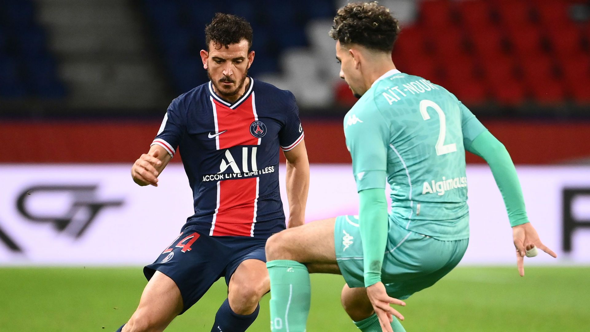 Alessandro Florenzi PSG Angers Ligue 1 02102020