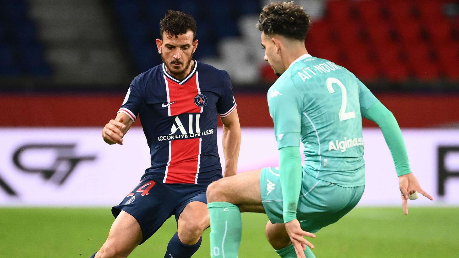 Alessandro Florenzi PSG Angers Ligue 1 02102020