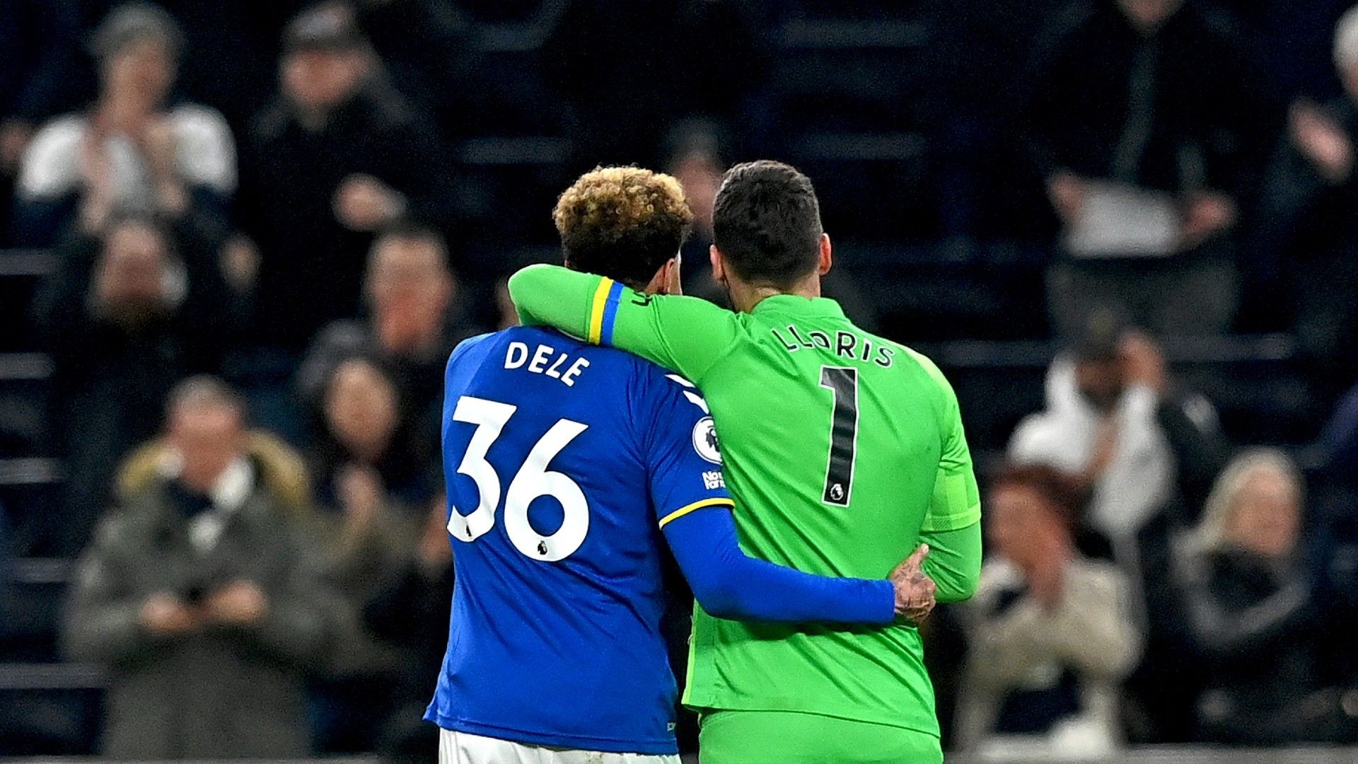 Dele Alli Hugo Lloris Tottenham vs Everton Premier League 2021-22