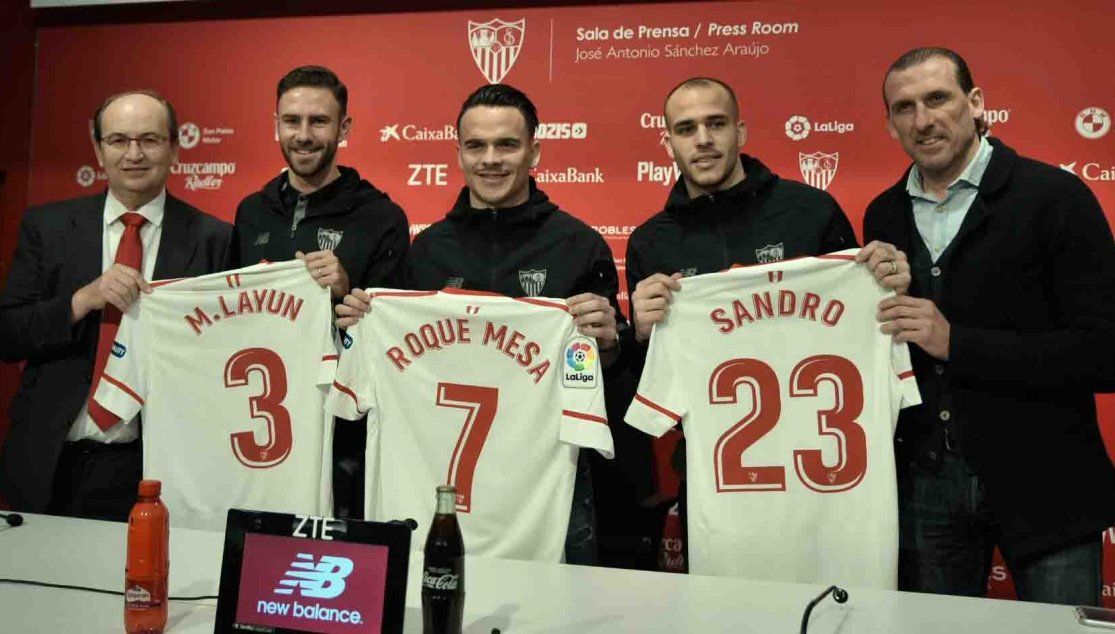 Layun Roque Mesa Sandro Sevilla LaLiga