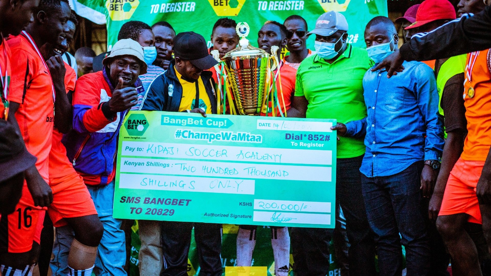 Bangbet award ceremony in Kenya.