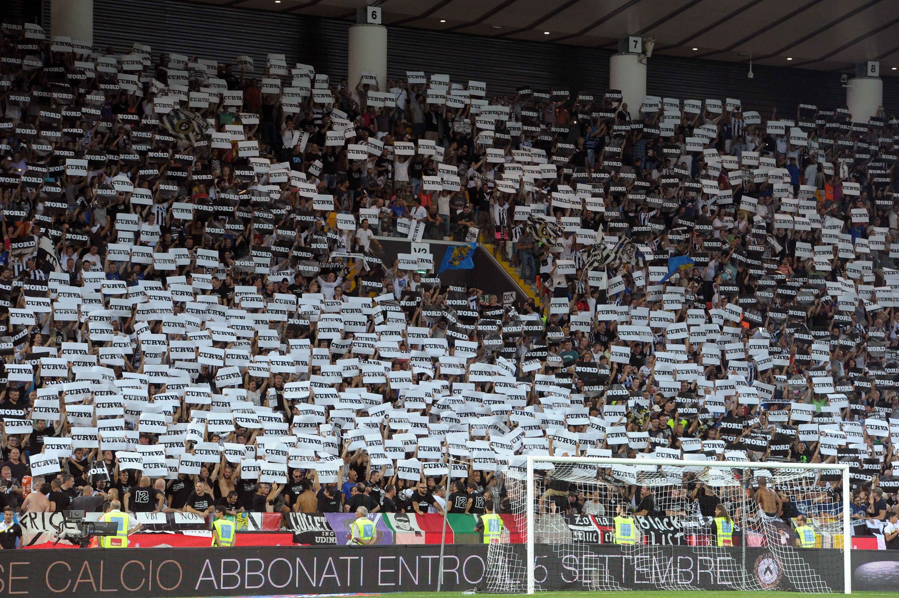 Udinese fans