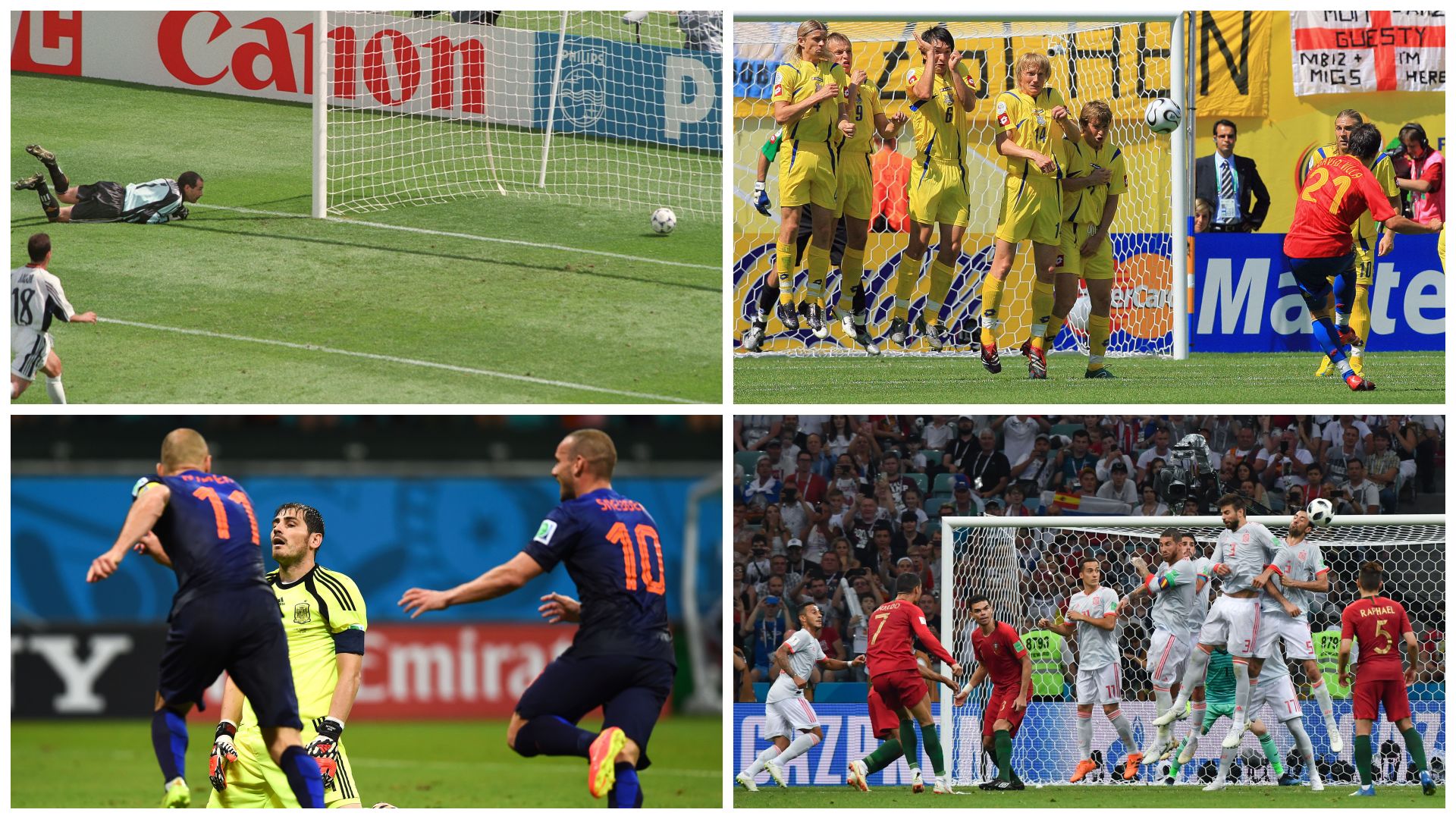 España debut mundiales