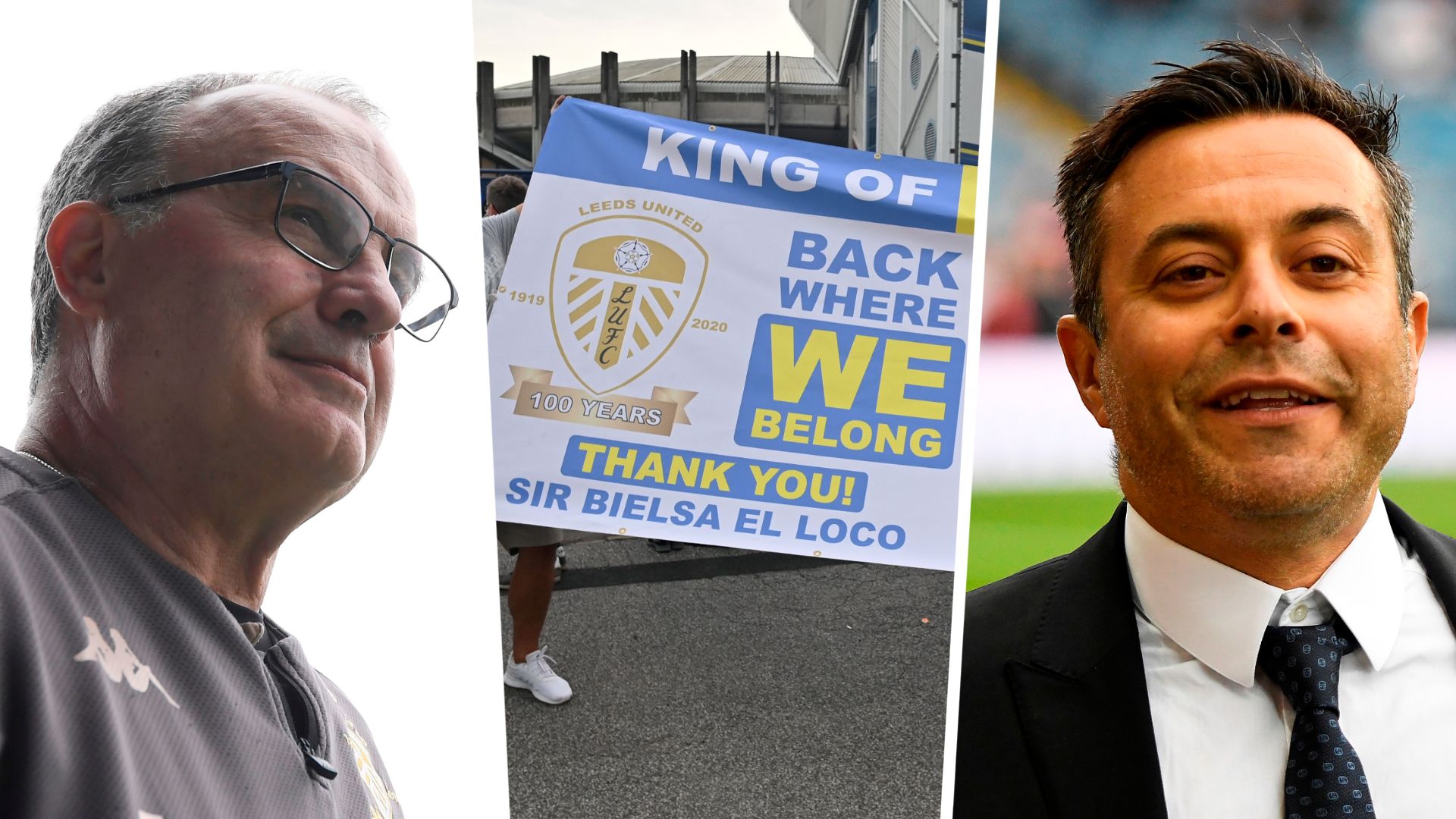 Marcelo Bielsa Andrea Radrizzani Leeds