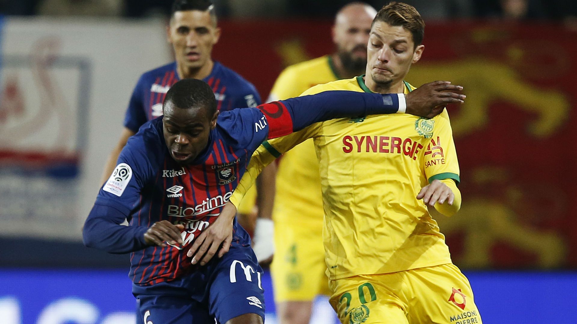 Prince Oniangue AndreI Girotto Caen Nantes Ligue 1 13022019