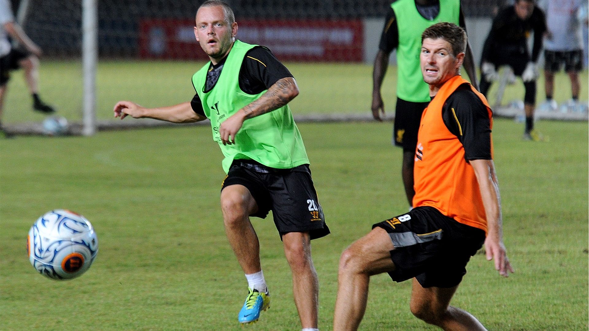 Jay Spearing training