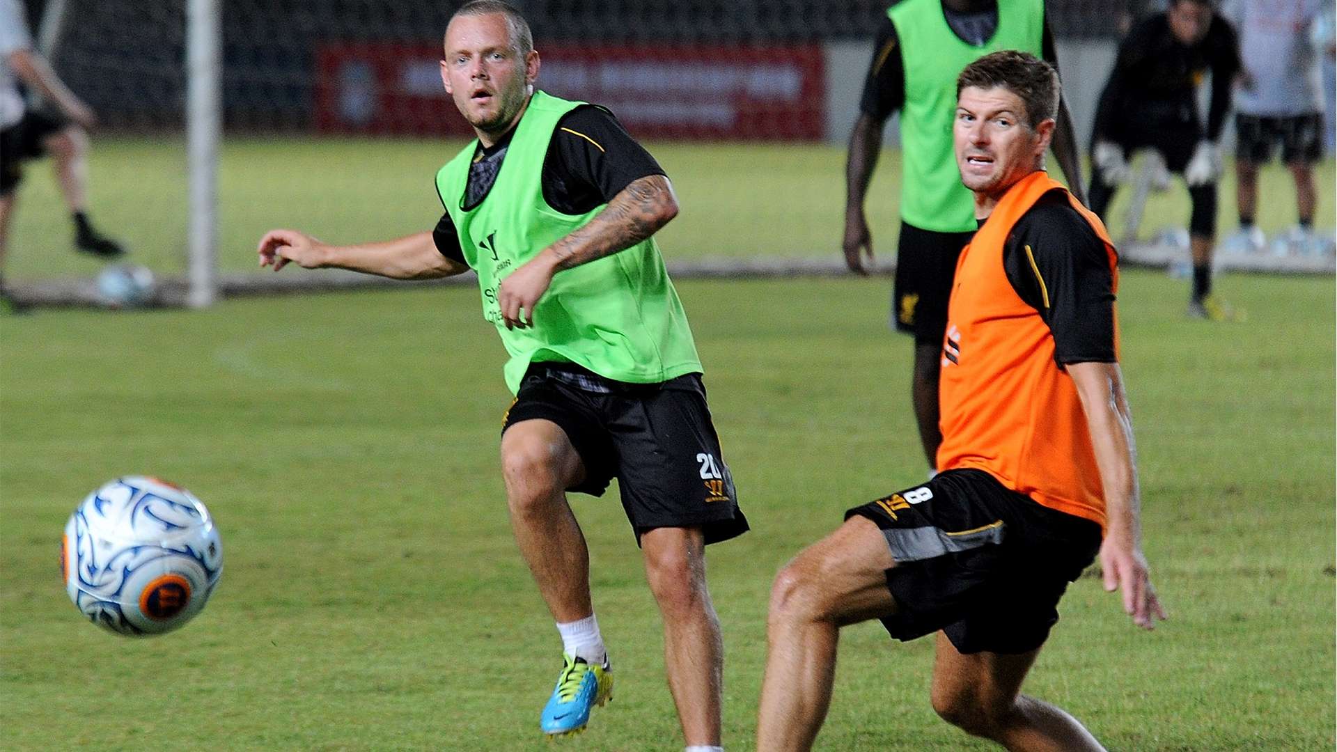 Jay Spearing training