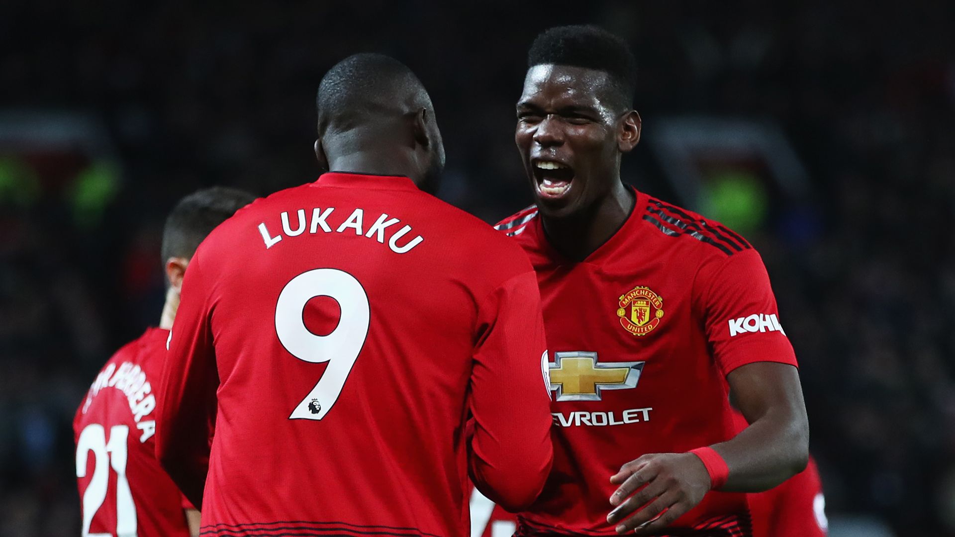 Pogba Lukaku Man United 2018-19