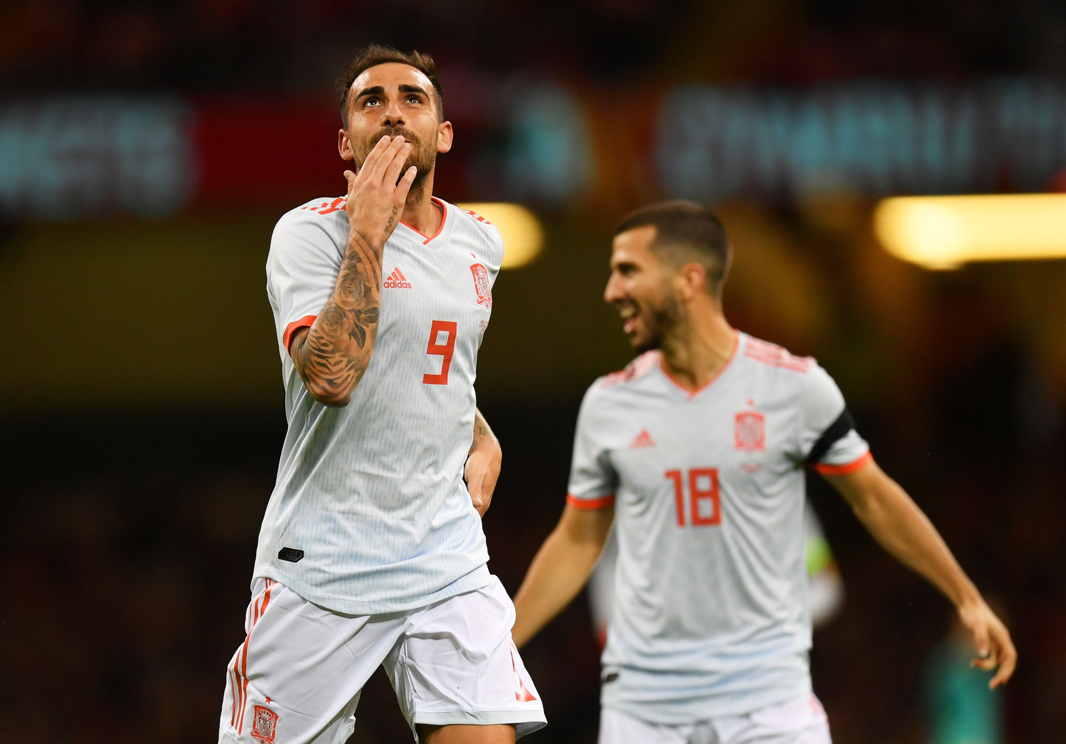 PACO ALCACER GALES ESPAÑA AMISTOSO INTERNACIONAL