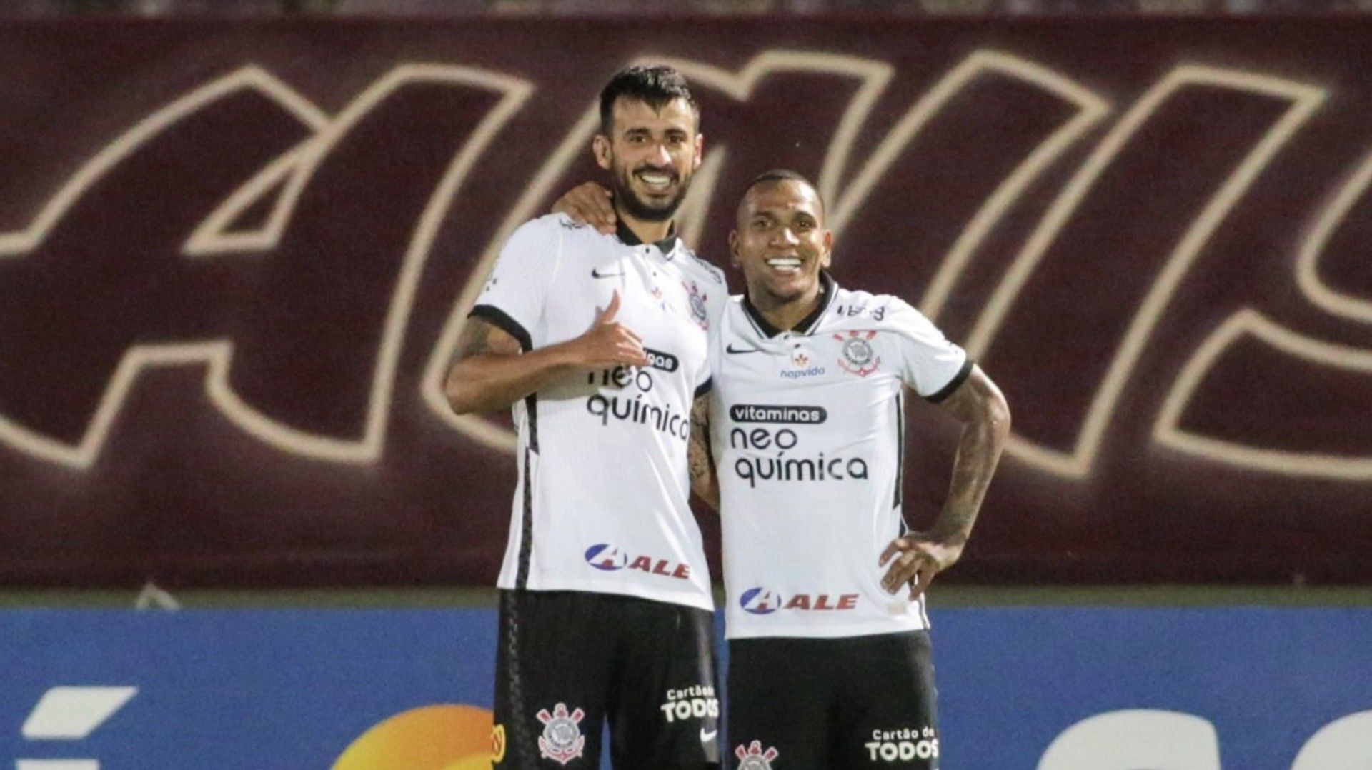 Camacho e Otero Ferroviária Corinthians Paulistão 13042021