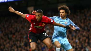 Antonio Valencia Manchester United Leroy Sane Manchester City