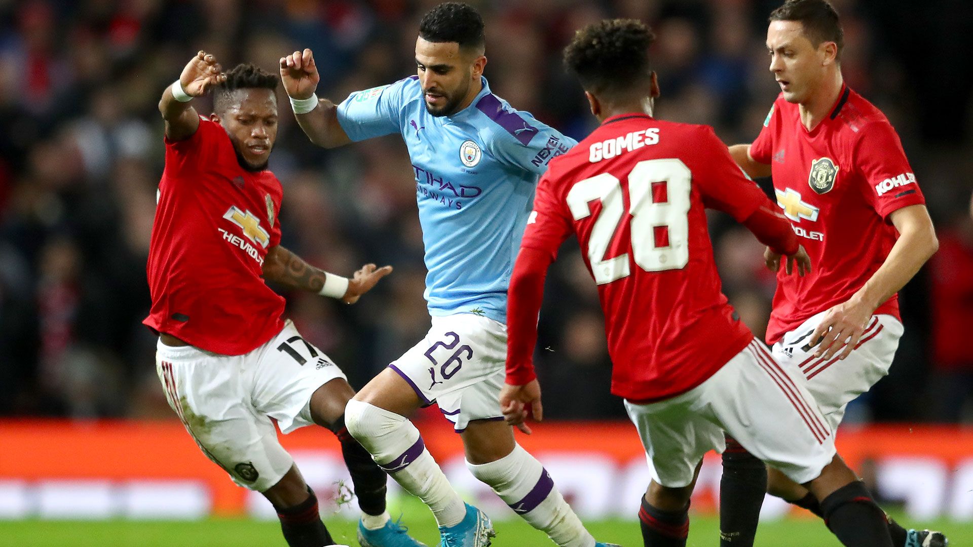 Manchester United Manchester City Carabao Cup 07012020