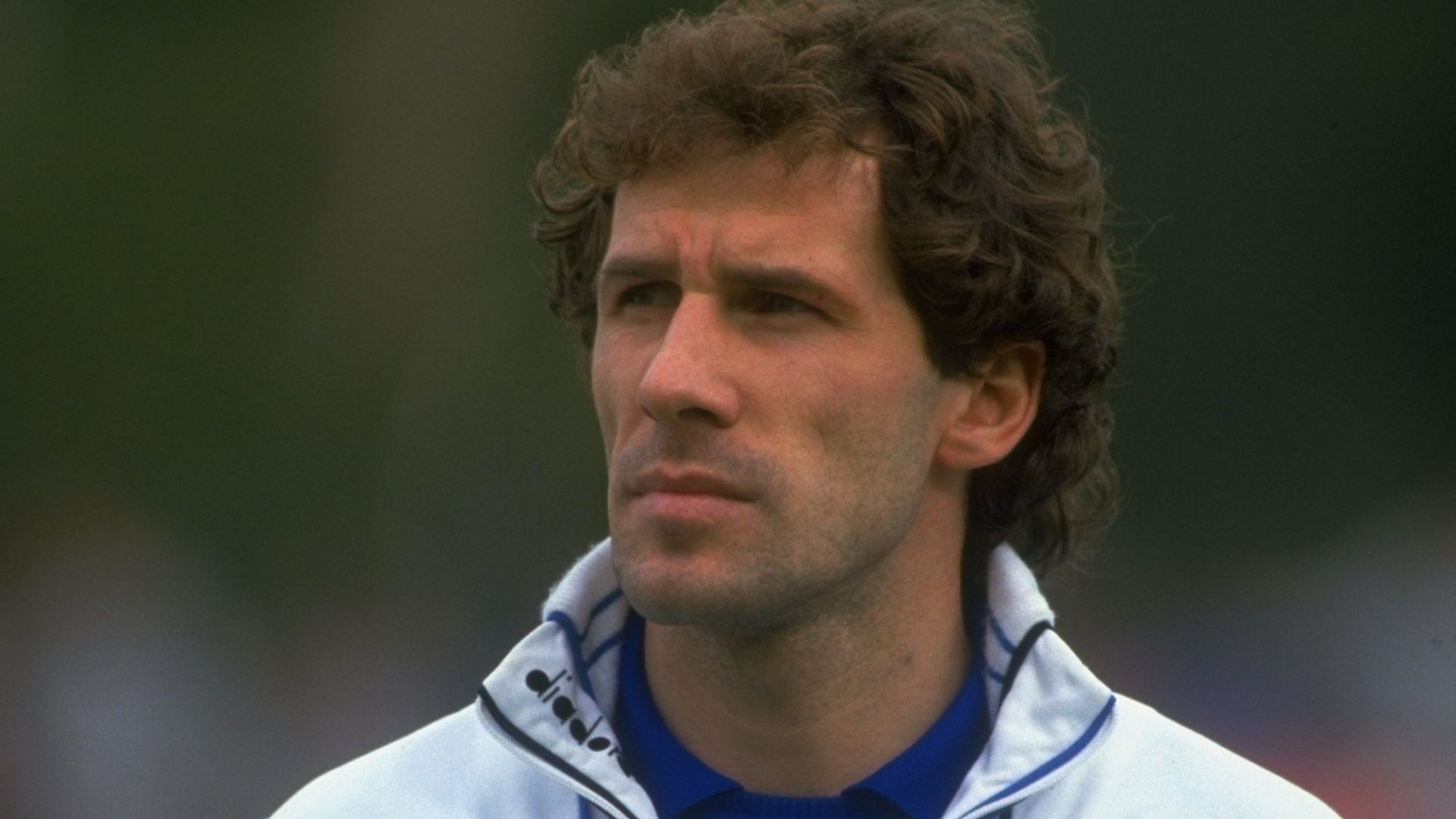 Young Franco Baresi Italy