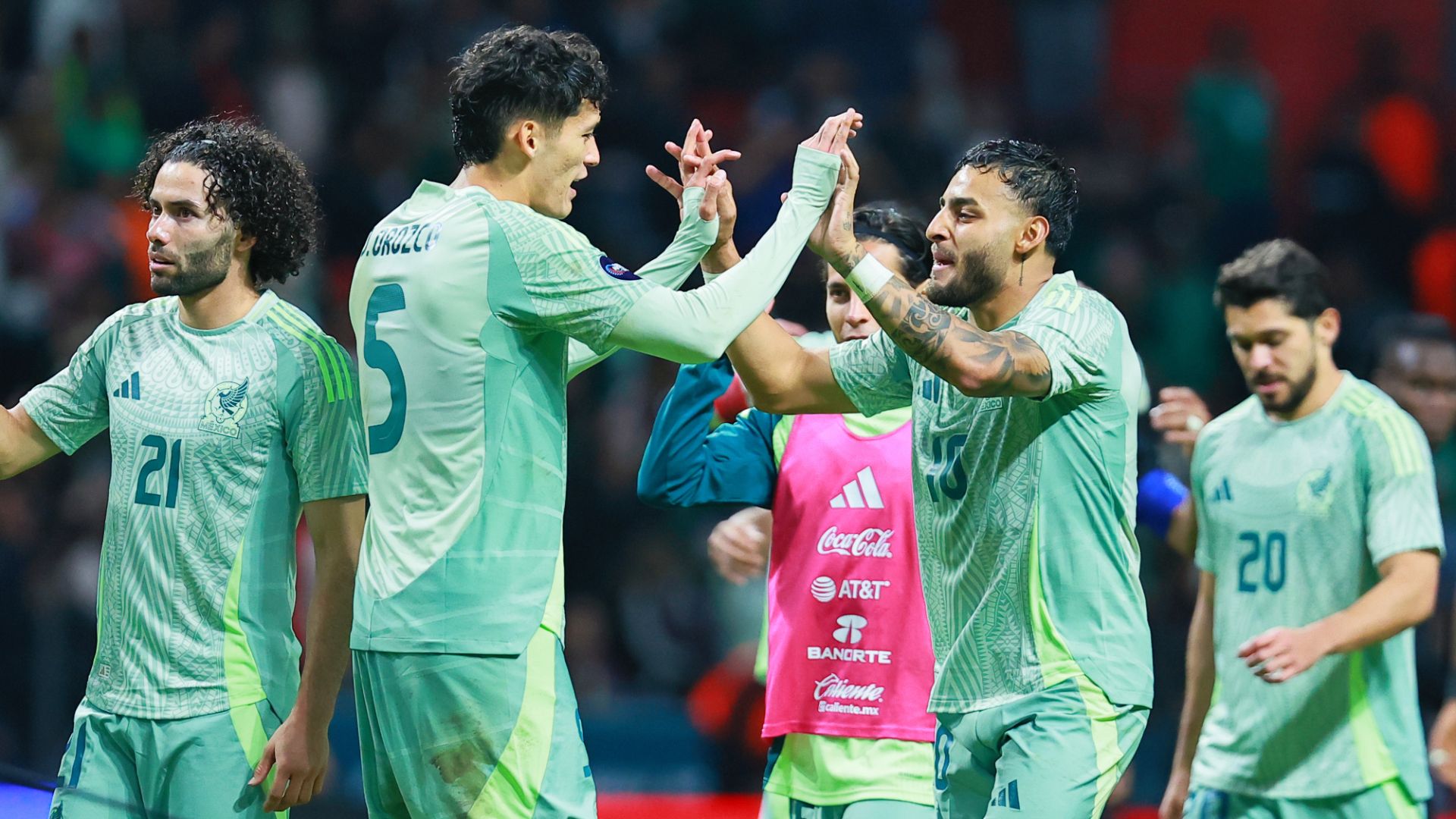 México celebración Concacaf Nations League