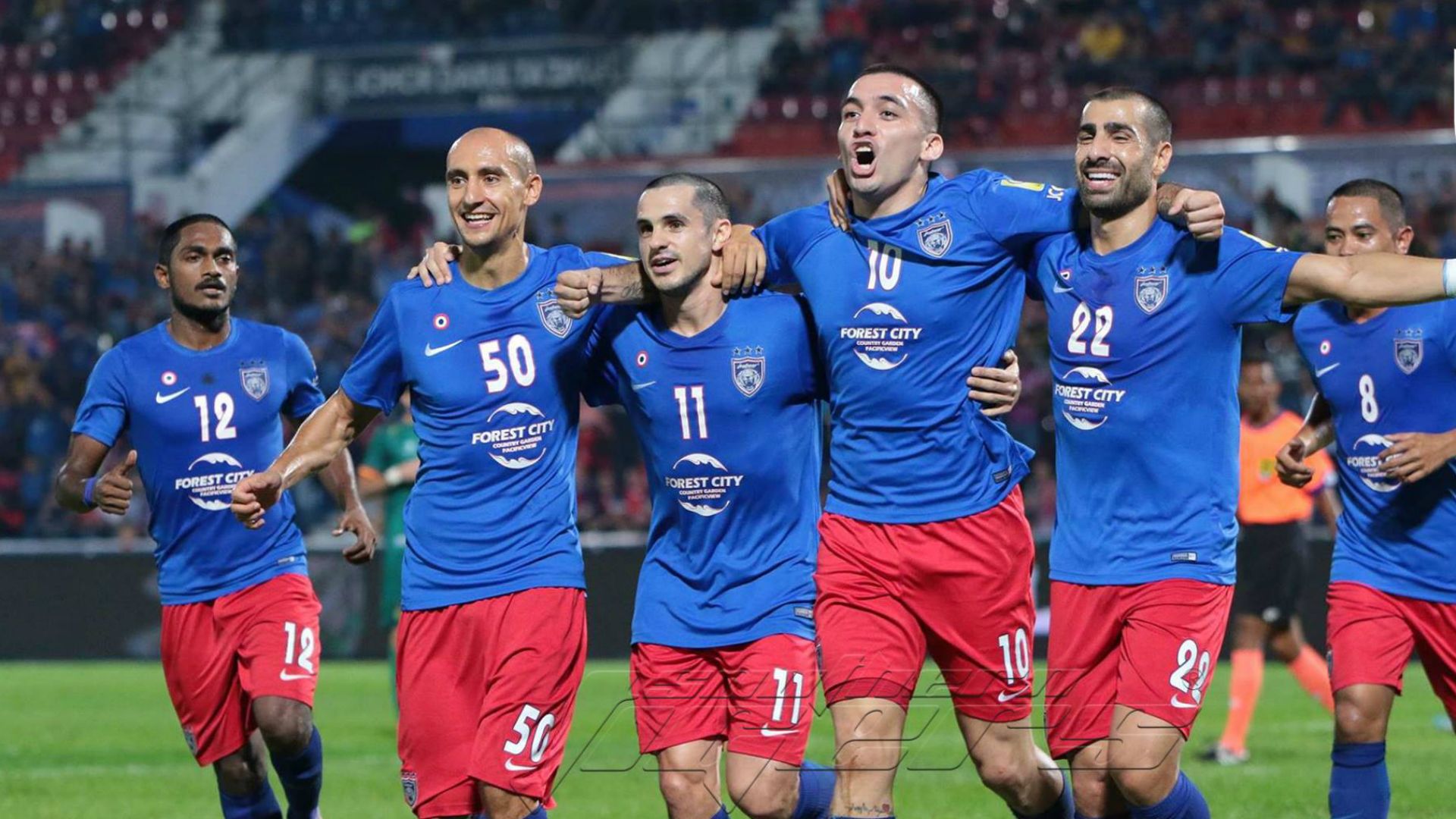 Johor Darul Ta'zim, Sarawak, Super League, 15/07/2017