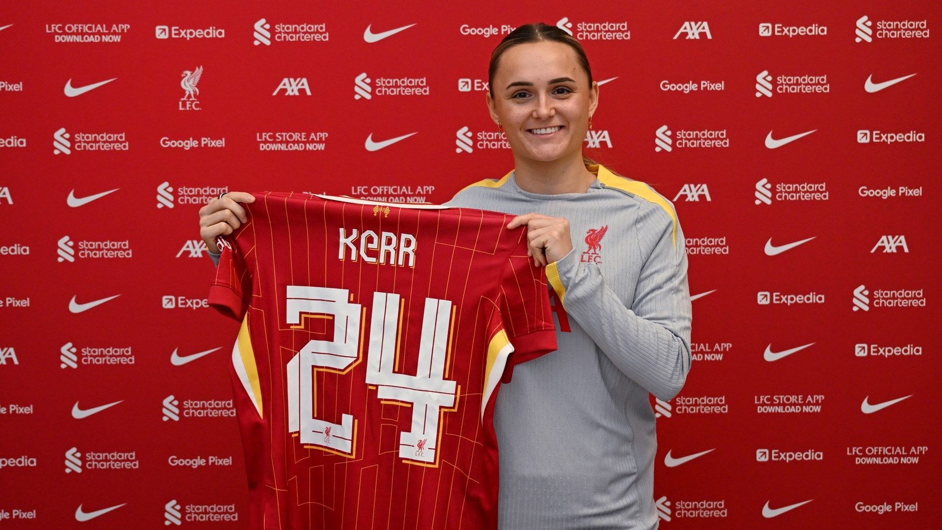 Sam Kerr Liverpool women signing 2024-25
