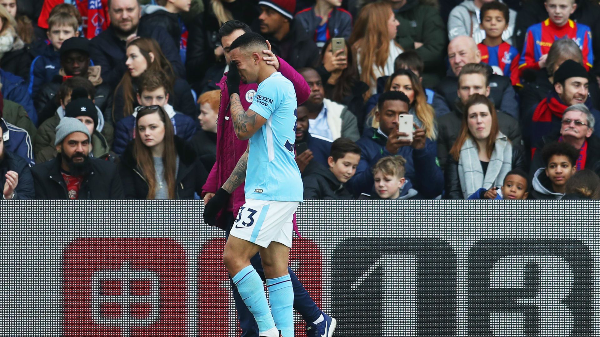 Gabriel Jesus Manchester City Crystal Palace