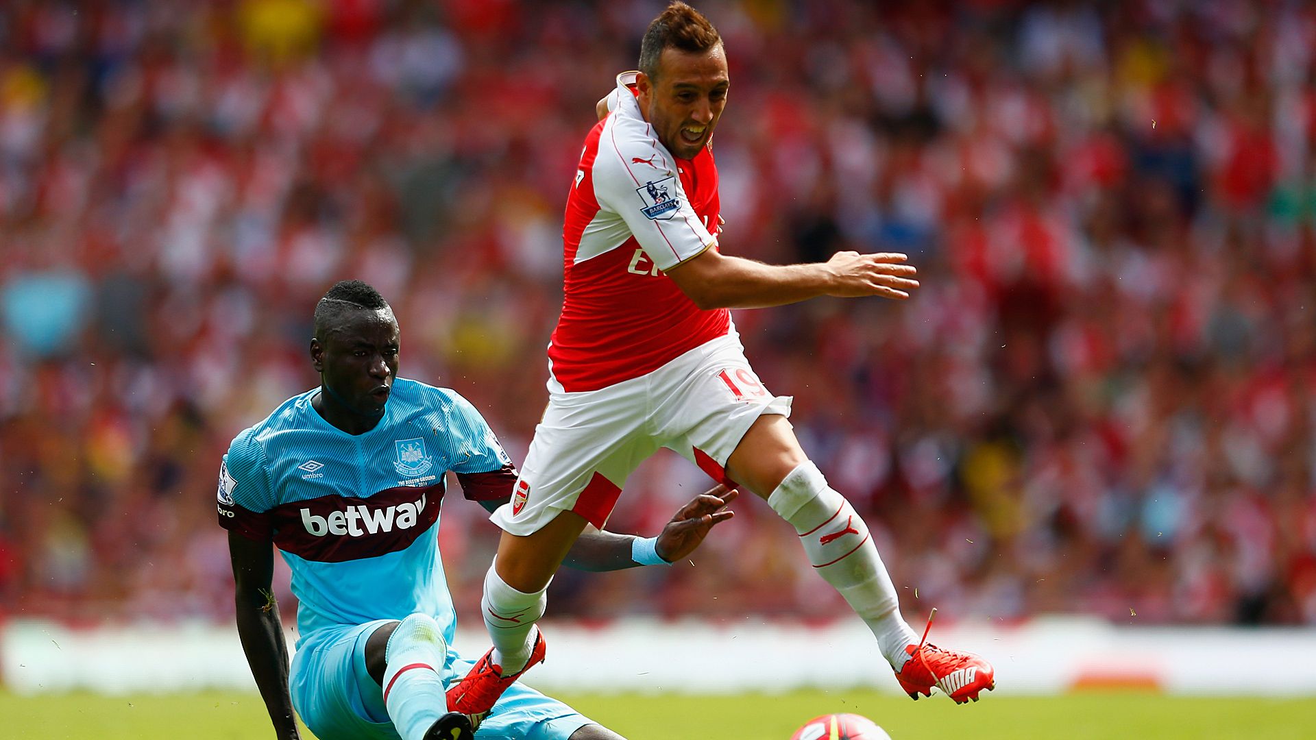 Santi Cazorla Arsenal Premier League 08092015