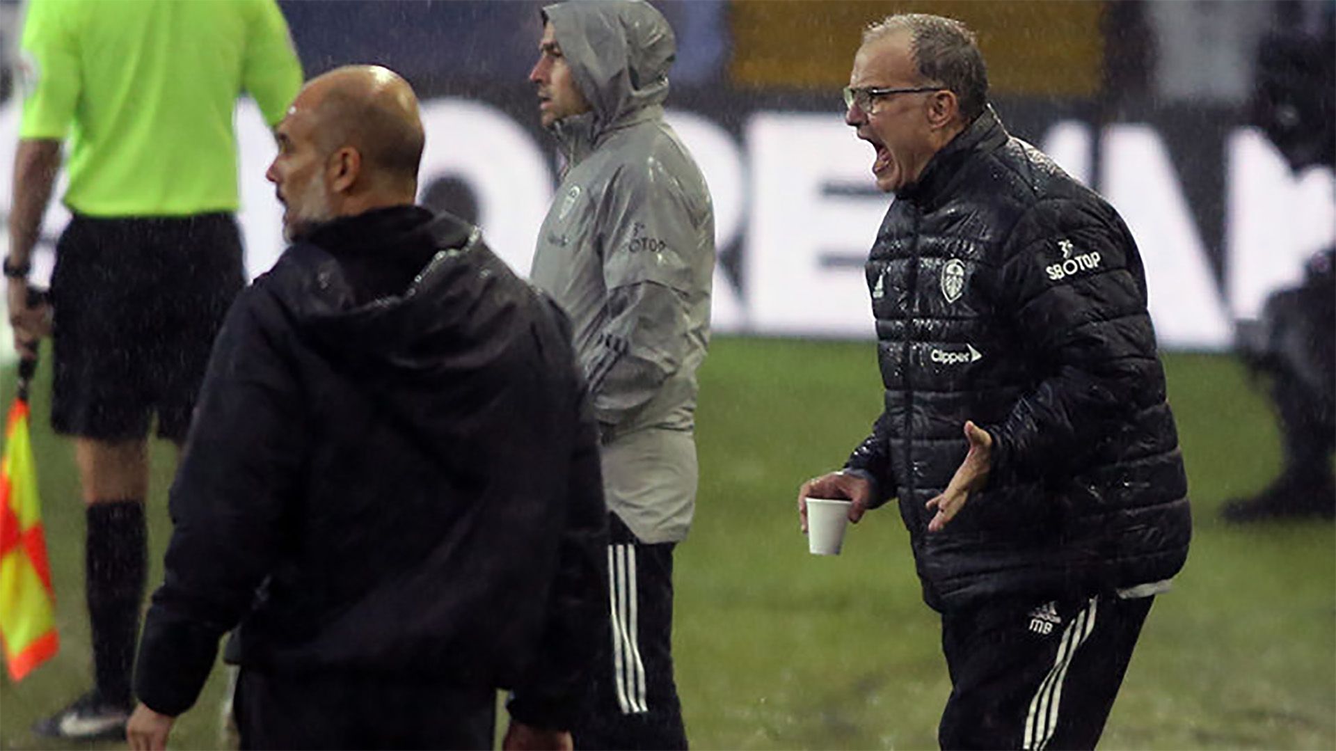 Pep Guardiola e Marcelo Bielsa Leeds Man City Premier League 03102020