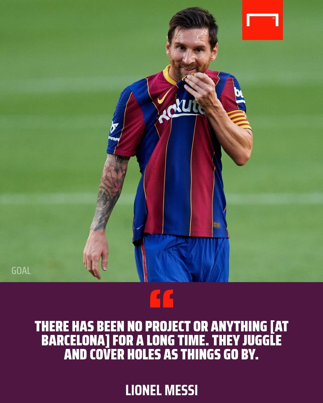 Lionel Messi Barcelona GFX