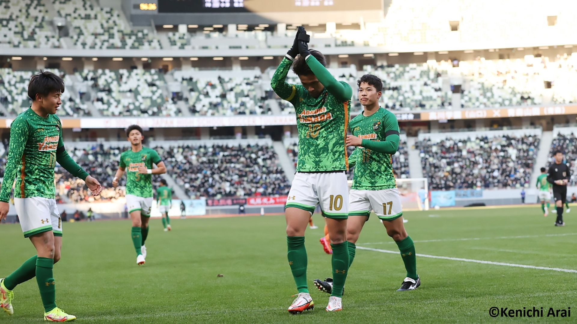 青森山田、高川学園に6発圧勝で4年連続決勝へ…大会制覇へ大津と激突