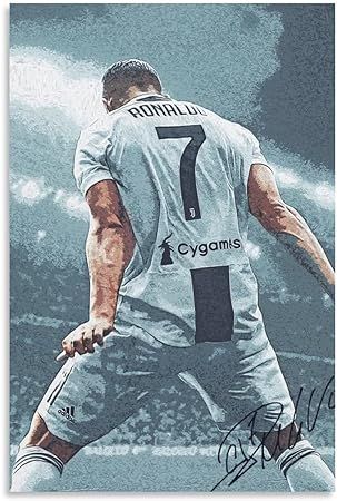 ملصق قماش يحمل تصميم كريستيانو رونالدو