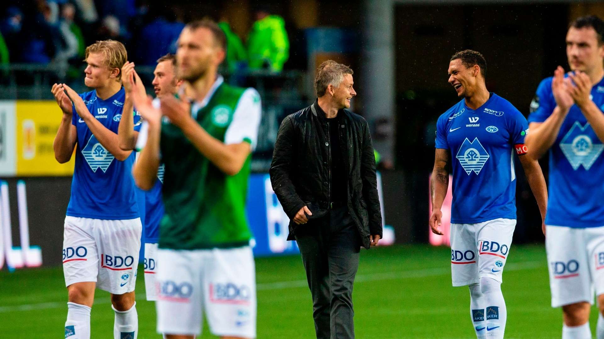 Solskjaer Haaland Molde