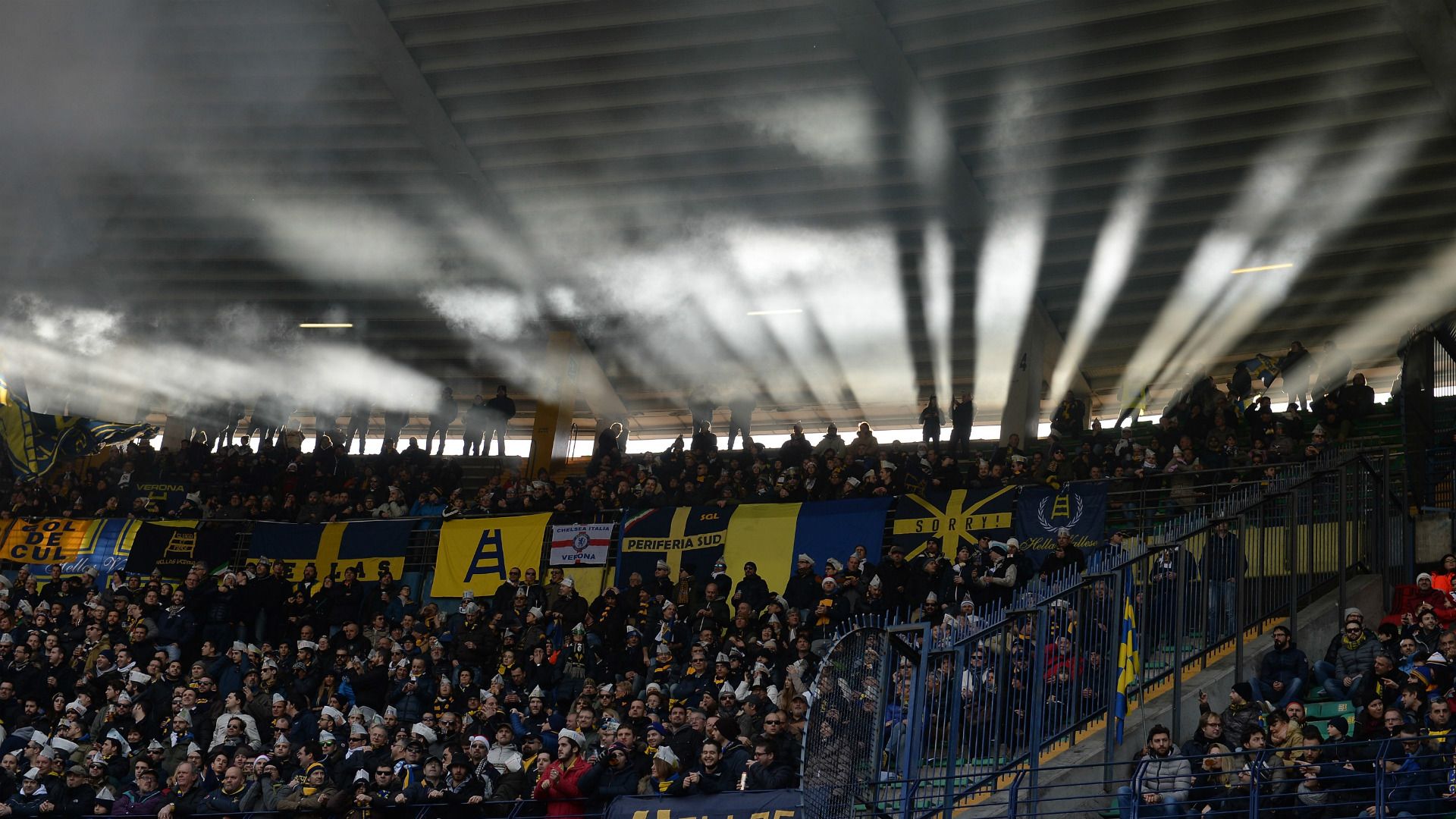 Hellas Verona fans 21122014 Serie A