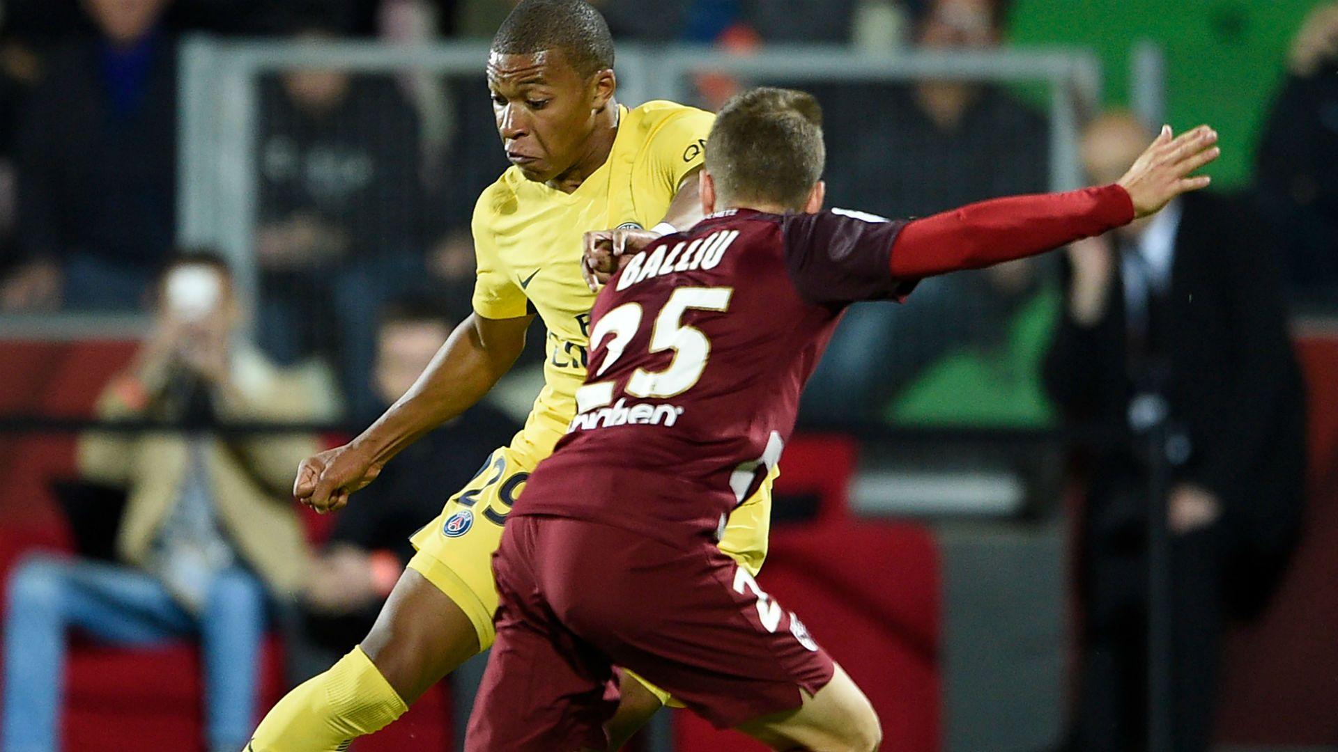 Kylian Mbappe Metz PSG Ligue 1 08092017