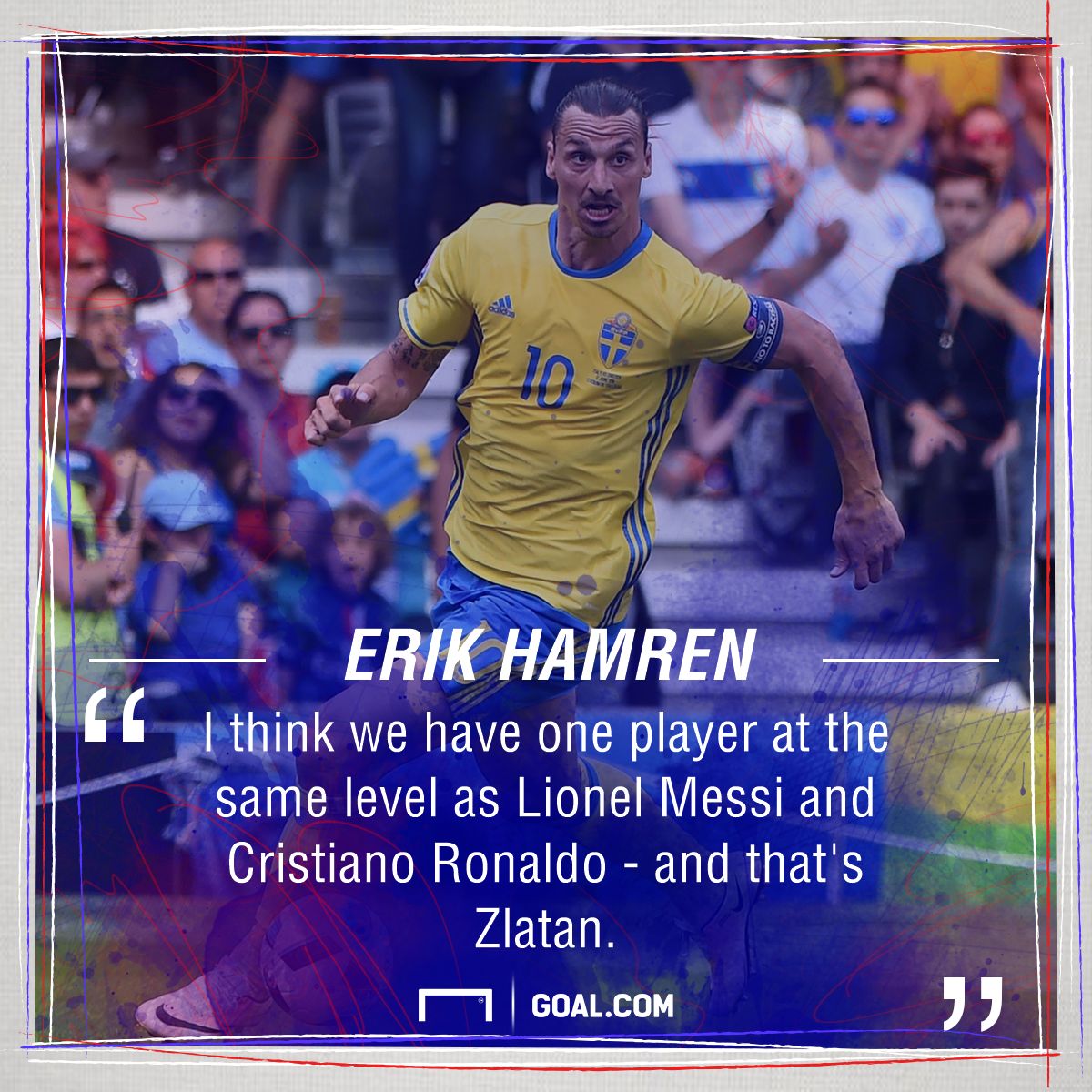 Zlatan Ibrahimovic Erik Hamren PS