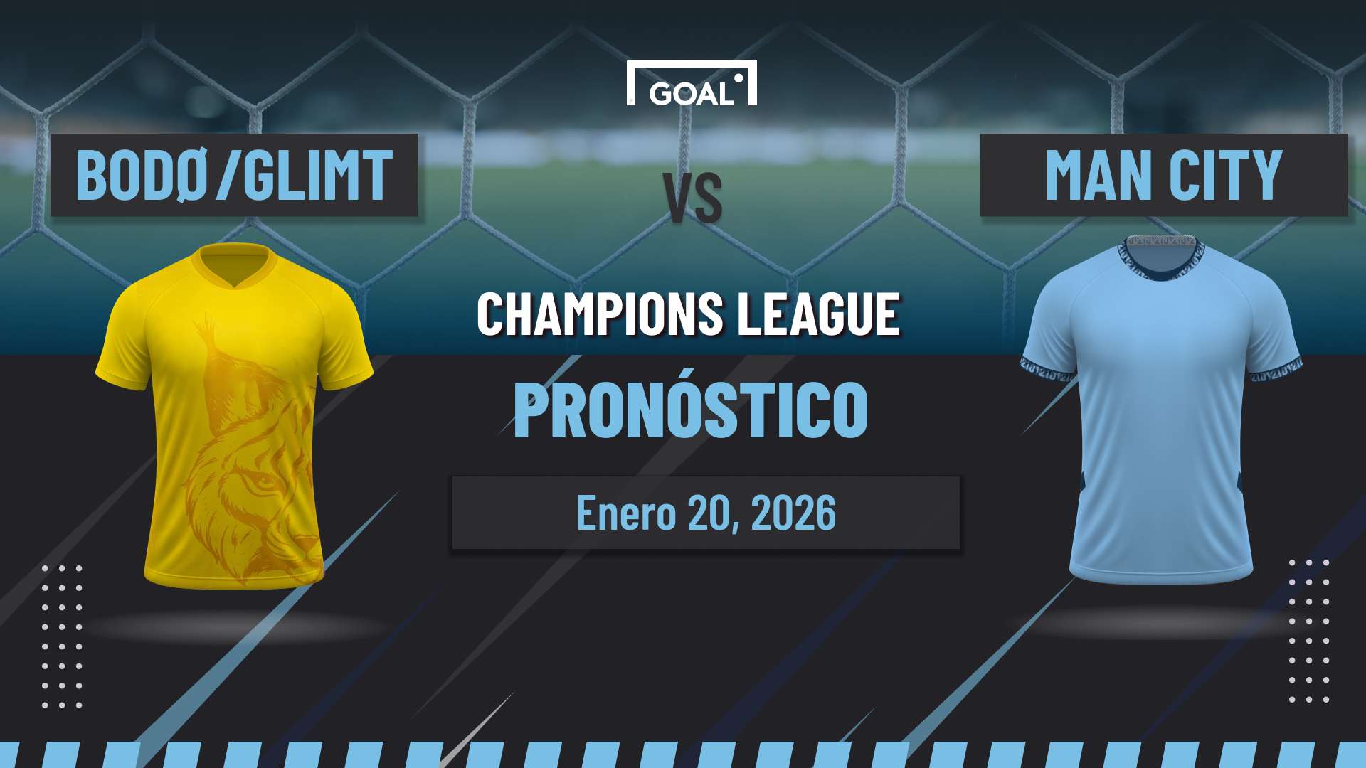 Bodo/Glimt vs Manchester City Pronóstico y Apuestas Champions League | 20/01/26